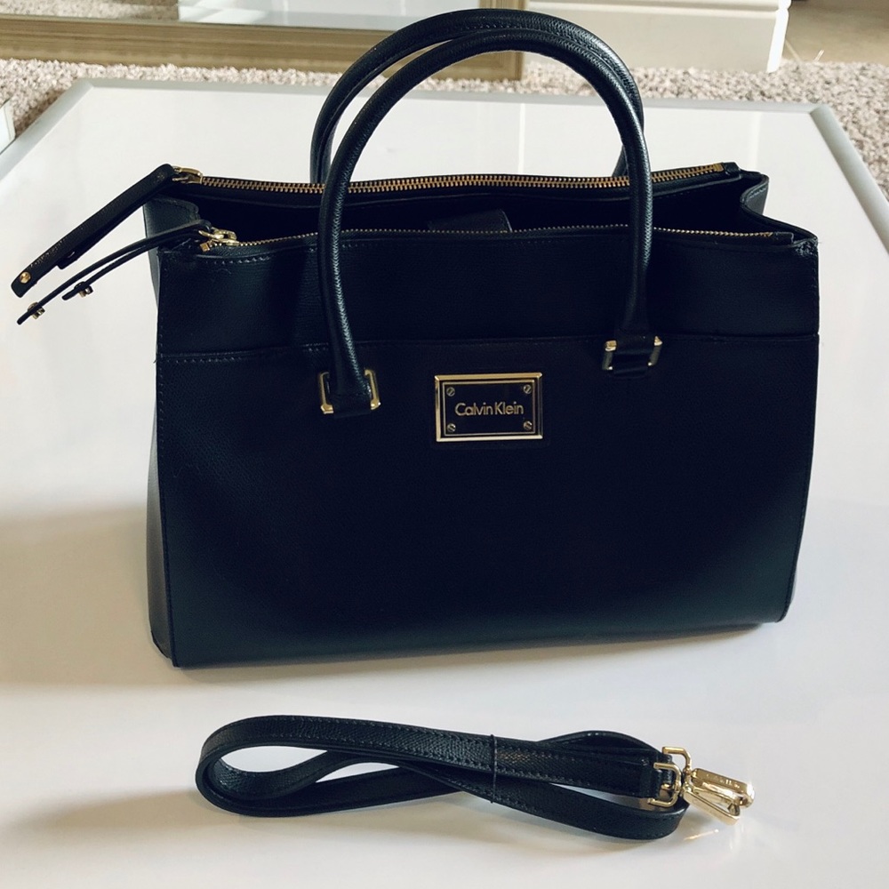 Calvin Klein | Black Leather bag